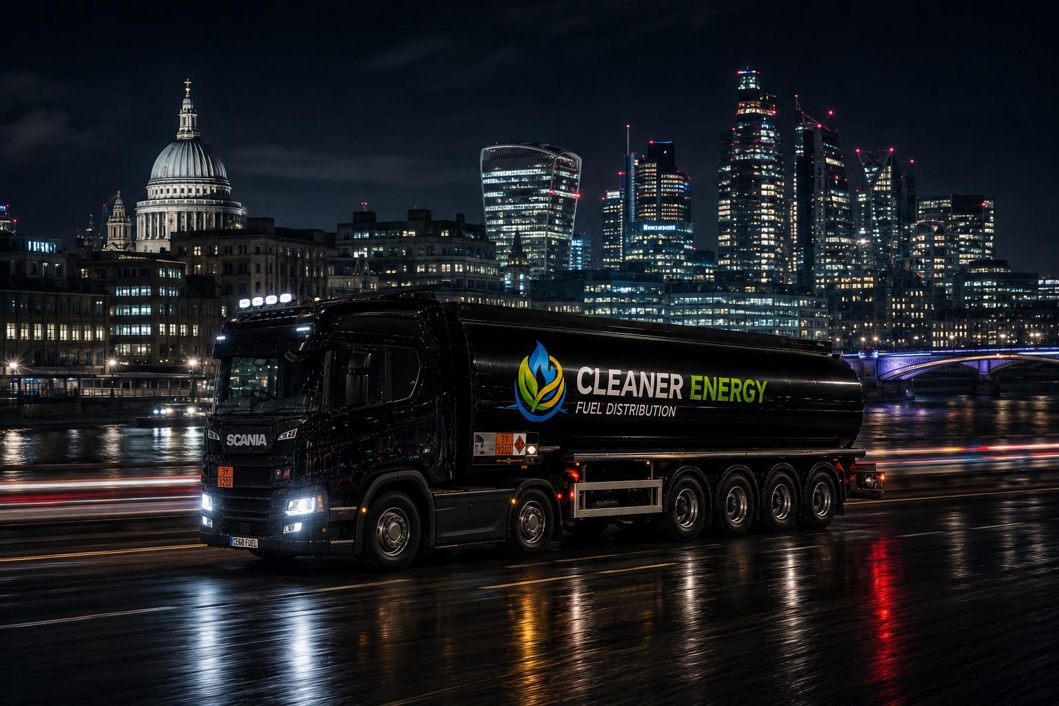 Cleaner Energy fuel tanker